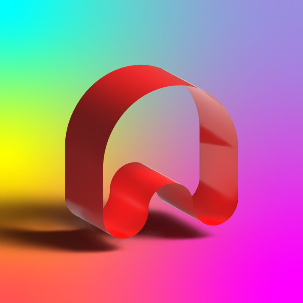 BOLTARI Font - Colorful 3D Letter A